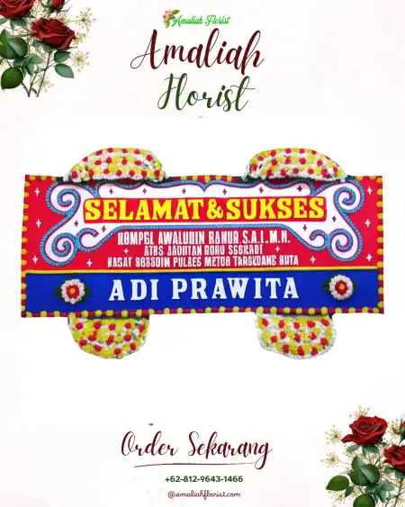 Papan Bunga Ucapan Selamat Pasar Prabumulih Ii